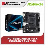 ASRock A520M-HVS AM4 DDR4 USB 3.2 SATA3 Motherboard 520 Ma