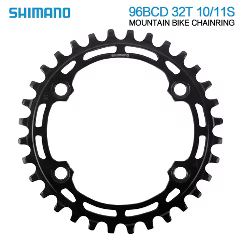 Shimano 96BCD 32T Chainring 96BCD 10S 11S MTB Sprocket for MT510 M5100 M8000 M9000 Crankset Bicycle 
