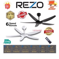 REZO ZETTA 56”& 42” /ELMARK SAKI 56” DC MOTOR CEILING FAN REMOTE CONTROL / Kipas Siling REZO & ELMAR