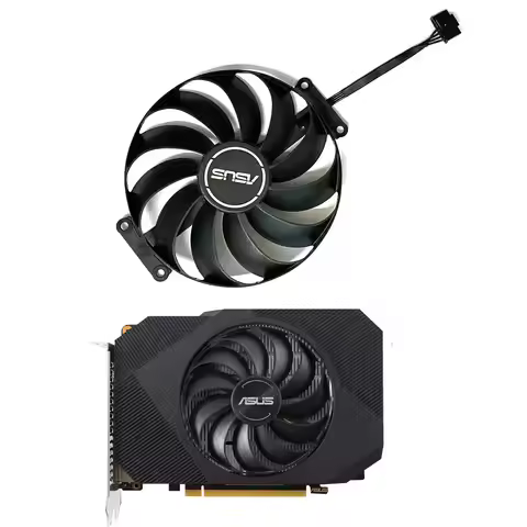 Brand new 91MM 6PIN FDC10U12D9-C DC 12V 0.45A GTX 1650 GPU fan for ASUS GeForce GTX1650 GDDR6 4GB PH