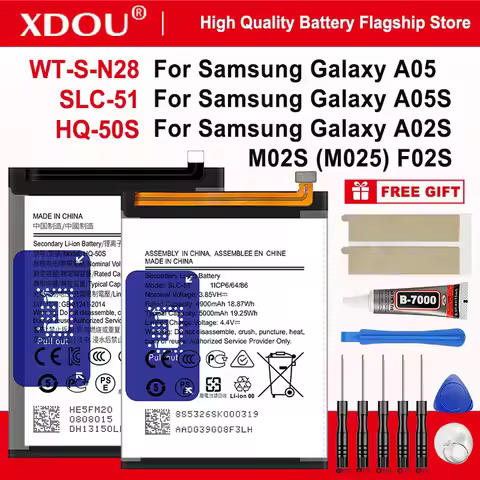 Brand New WT-S-N28 SLC-51 HQ-50S Battery For Samsung Galaxy A05 A05S A02S M02S (M025) F02S Mobile ph