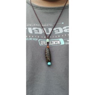 Tibetan dzi stone Necklace 21 Eyes Size 4 cm