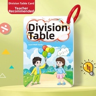 Multiplication and Division Practice Cards