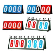 [yiodusi] Tabletop Scoreboard  4/5/6 Digit Score Flipper Sports Scoreboard for Basketball Indoor & O