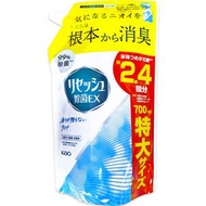 KAO 花王 - RESESH 99.9%除菌EX 消臭噴霧 特大補充裝 700ml 香味不殘留 衣類.布.空間用 - 88476(平行進口)