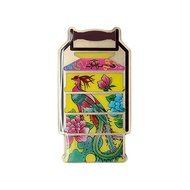 Peranakan Metal Magnet - Traditional Tingkat