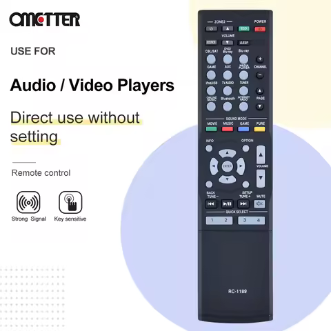 RC-1189 For Denon Remote Control AV Receiver Parts AVR-S700W AVR-S710W AVR-S720W AVR-X1100W AVR-X120