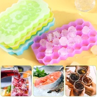 【SG Seller】Silicone Ice Cube Trays with Lids Ice Cube Mold Ice Storage Box with Lid Ice Mold Box Ice Grids 37 Grid