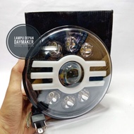 LAMPU DEPAN DAYMAKER 7 INCH MODEL CYCLOPS GOOD QUALITY DAYMAKER 7 INCH