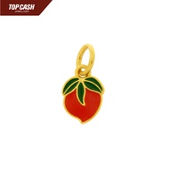 Top Cash Jewellery 999 Gold Peach Pendant