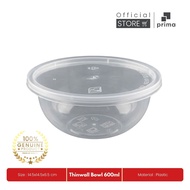 Thinwall Bowl 650 Food GradeML + Lid | Round Plastic Food Container | Food Container 650ml - 14 pcs