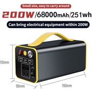 power station camping power box แคมป์ปิ้ง 1500W ไฟสำรองแคมปิ้ง 220V/12V/5 แคมป์ปิ้ง กล่องสำรองไฟ 600