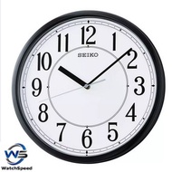 Seiko Black and white round wall clock QXA756JN QXA756J QXA756(Black)