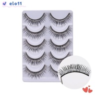 ELO Diamond Manga Lashes fiber Fuffy Lashes Women Beauty Handmade Thick Long Eye Lashes