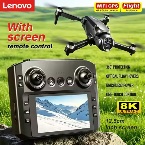 Lenovo M7 RC 8K Drone HD Dual Camera Professional Aerial Photography Quadcopter Portable Foldable Re