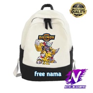 ransel sekolah anak digimon adventure