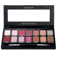 SIGMA BEAUTY - Warm Neutrals Eyeshadow Palette (14x Eyeshado