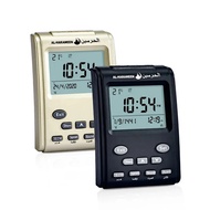 Jam Azan Untuk Muslim Dengan Waktu Azan Penggera Kiblat Kalendar Hijriah Dan Iqamah Suhu Lampu Latar