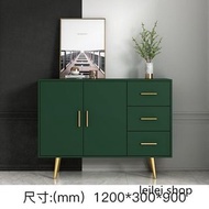 p252 輕奢ins風餐邊櫃客廳餐廳超薄超窄30cm白色茶水櫃儲物櫃（包運送）