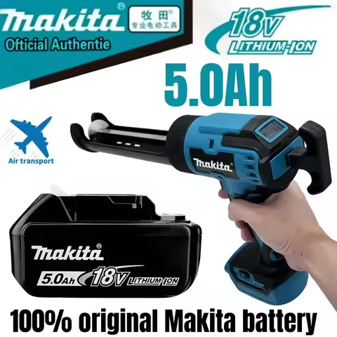 BL1860B Makita battery 18V 5Ah 5000mAh 5.0Ah rechargeable battery, for Makita DTD172 DDF487 DTW300 D
