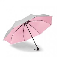 鈦銀膠遮陽折疊傘（粉色 21寸*8K）