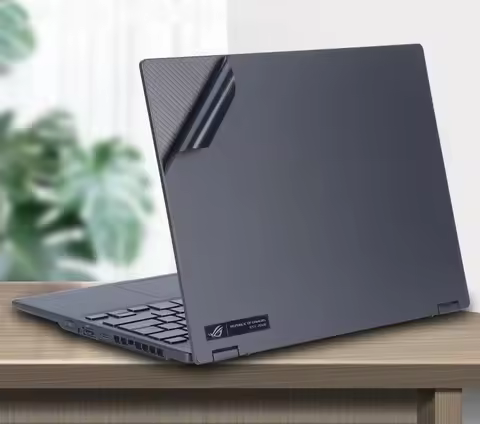 KH Black Matte Sticker Skin Protector Cover for Asus ROG Flow X13 GV301 /Zephyrus G14 GA401 / M16 GU