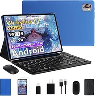 MEBERRY Tablet Android 13 Tablet 2K Schermi 10.36 Pollici, 16GB RAM 256GB ROM (TF 1TB), 2000 x 1200