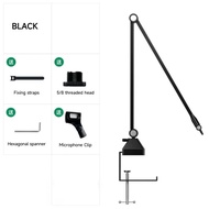 [NEW]GOCHANMI Boom Arm Microphone Table Desktop Stand Mic Holder YouTube Live Table Clamp Mic Holder