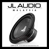 JL Audio W1v3 Series 12-inch Subwoofer Driver, 4-Ohm - 12W1v3-4