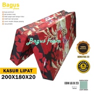 Custom Size Inoac Foam 2-Fold Mattress