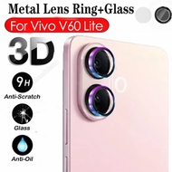 For VivoV60Lite Metal Ring Camera Lens Protective Film For Vivo V60 Lite V60Lite V 60 VivoV60 Lite V