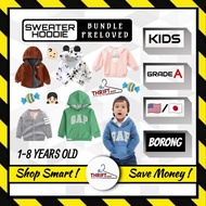 KIDS SWEATSHIRT HOODIE SWEATER PRELOVED GRADE A JAPAN / USA BUNDLE BORONG