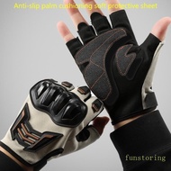FUN Abrasion Resistant Motorcycle Gloves Flexible Finger Operations Protective Glove