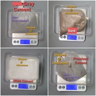 Cement powder Grey_White