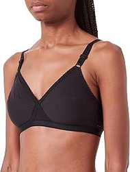 Women's Comfort Bra Size 48 (Manufacturer Size: 95B), Black (Black 94), Black (Black 94), 42B