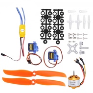 SG90 Servo 2212 KV2200 Brushless Motor 30A ESC 6035 Propeller Accessory Servo Motor Electric Motor K