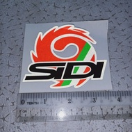 SIDI LOGO FULLY REFLECTIVE &amp; WATERPROOF STICKER FOR CAR / HELMET / MOTORCYCLE / BICYCLE / LUGGAGE 反光防水贴纸