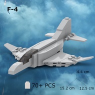 F-4 Fighter Phantom Ghost Small Particle Building Blocks Cross-Border Military Airplane Toys 2026.5.