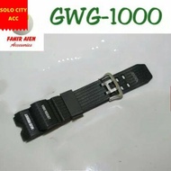 STRAP CASIO G-SHOCK GWG-1000 GWG1000 BLACK RUBBER STRAP GSHOCK GWG 1000 WATCH STRAP