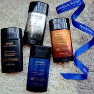 Bath & Body Works USA Men Antiperspirant Deodorant (Noir, Gingham Legend, Freshwater) Deodorant Anti