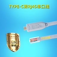 FT232R TYPE-C to RJ45 Console Serial Port Cable RS232 CSCO Router Switch Testing Cable
