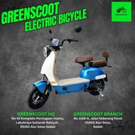 GREENSCOOT basikal elektrik dua tayar/bicycle electric
