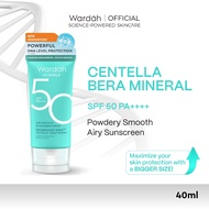 [BPOM] WARDAH UV Shield Airy Smooth Skinboost DNA Sunscreen Serum SPF 50 PA++++ Sunblock Sun Cream P