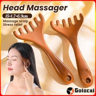 GoLocal 6-Claws Head Massager Meridian Dredging Head Scalp Massager Scraper Massage Comb