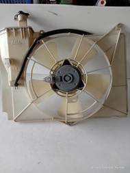 พัดลมหม้อน้ำ Toyota Vios เจน 1 Denso แท้ Japan มอเตอร์ M/S สภาพมือสองแท้