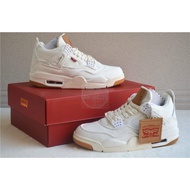 Levis X Air  4 Basketball Shoes White