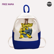 Tas Anak Transformer Bumblebee Ransel Anak SD TK Kantong Backpack Karakter Anak