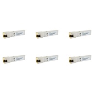 GO Auto-6X Gigabit RJ45 SFP Module 10/100/1000Mbps SFP Copper RJ45 SFP Transceiver Gigabit Ethernet