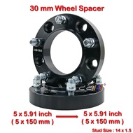 (2pcs/2Biji) 5x150 30mm Hub Centric Wheel Spacer Toyota Land Cruiser 100 200 Lexus LX470 LX570