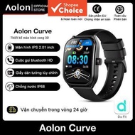 Aolon Curve smartwatch, 2.01-inch IPS curved screen, Bluetooth call, running pace tracking, IP68 wat